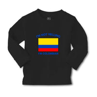 Baby Clothes I'M Not Yelling I Am Colombians Colombia Countries Cotton - Cute Rascals