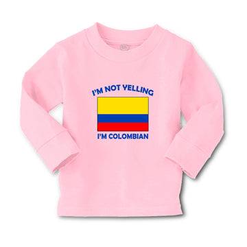 Baby Clothes I'M Not Yelling I Am Colombians Colombia Countries Cotton