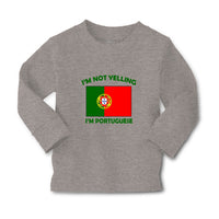 Baby Clothes I'M Not Yelling I Am Portuguese Portugal Countries Cotton - Cute Rascals