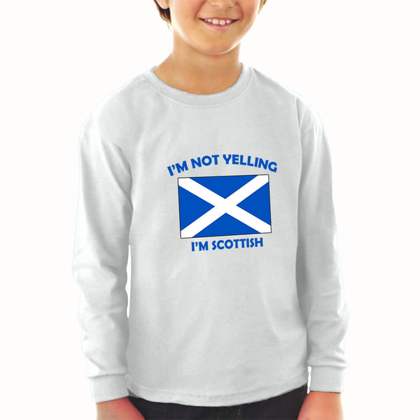 Baby Clothes I'M Not Yelling I Am Scottish Scotland Countries Boy & Girl Clothes - Cute Rascals