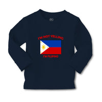 Baby Clothes I'M Not Yelling I Am Filipino Countries Boy & Girl Clothes Cotton - Cute Rascals