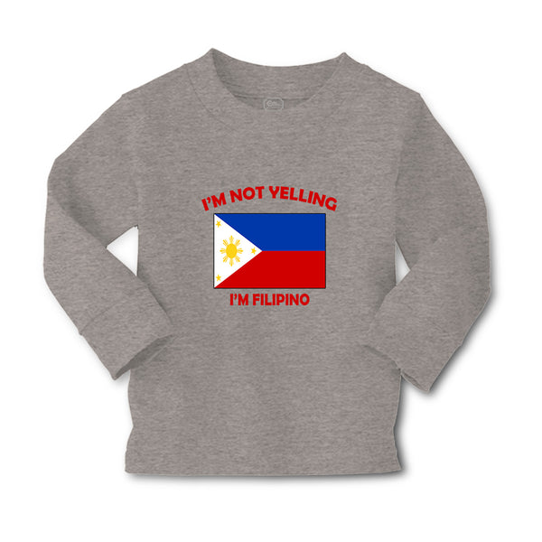 Baby Clothes I'M Not Yelling I Am Filipino Countries Boy & Girl Clothes Cotton - Cute Rascals