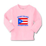 Baby Clothes I'M Not Yelling I Am Puerto Rican Countries Boy & Girl Clothes - Cute Rascals