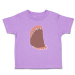 Toddler Girl Clothes Horror Animated Shark Jaw with Sharp Toothlike Cotton