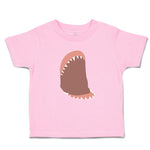 Toddler Girl Clothes Horror Animated Shark Jaw with Sharp Toothlike Cotton
