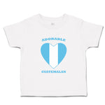 Toddler Clothes Adorable Guatemalan Heart Countries Toddler Shirt Cotton