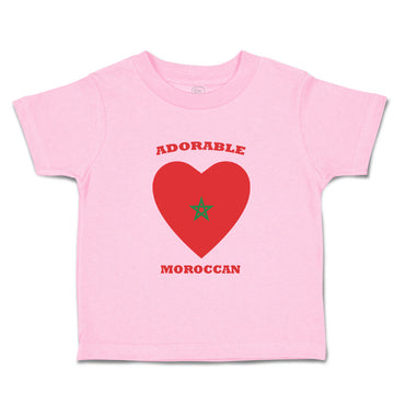 Toddler Clothes Adorable Moroccan Heart Countries Toddler Shirt Cotton