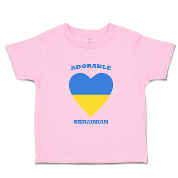 Toddler Clothes Adorable Ukrainian Heart Countries Toddler Shirt Cotton
