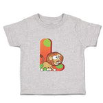 L Lion Monogram Initial