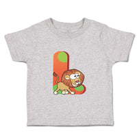 L Lion Monogram Initial