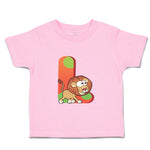 Toddler Clothes L Lion Monogram Initial Toddler Shirt Baby Clothes Cotton