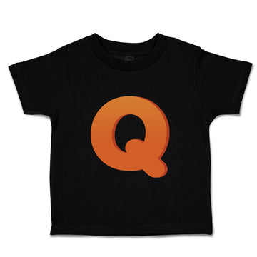 Toddler Clothes Q Monogram Initial Toddler Shirt Baby Clothes Cotton