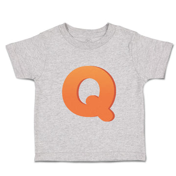 Toddler Clothes Q Monogram Initial Toddler Shirt Baby Clothes Cotton