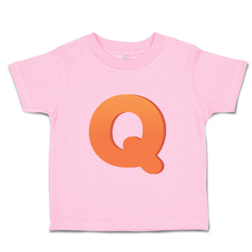 Toddler Clothes Q Monogram Initial Toddler Shirt Baby Clothes Cotton