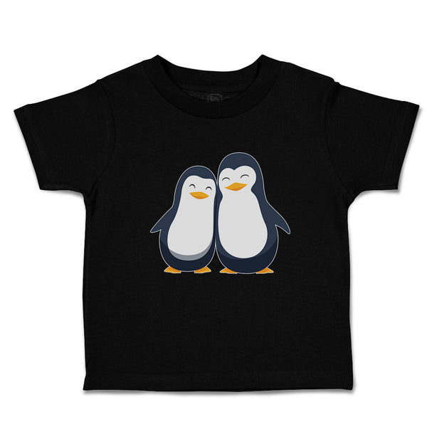 Aquatic Twin Penguins Flightless Birds