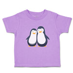Toddler Clothes Aquatic Twin Penguins Flightless Birds Toddler Shirt Cotton