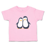 Toddler Clothes Aquatic Twin Penguins Flightless Birds Toddler Shirt Cotton