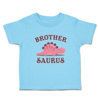 Toddler Clothes Brother Stegosaurus Dinosaur Reptile Herbivorous Toddler Shirt