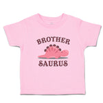 Toddler Clothes Brother Stegosaurus Dinosaur Reptile Herbivorous Toddler Shirt