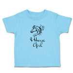 Toddler Clothes Horse Tattoo Girl Animal Head Toddler Shirt Baby Clothes Cotton