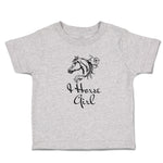 Toddler Clothes Horse Tattoo Girl Animal Head Toddler Shirt Baby Clothes Cotton