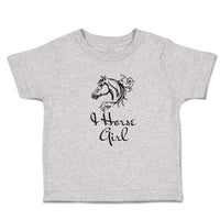 Toddler Clothes Horse Tattoo Girl Animal Head Toddler Shirt Baby Clothes Cotton