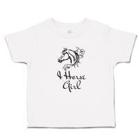 Toddler Clothes Horse Tattoo Girl Animal Head Toddler Shirt Baby Clothes Cotton