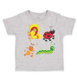 Toddler Clothes Butterfly Ladybug Caterpillar Termite Hungry Caterpillar Cotton