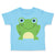 Toddler Clothes Green Smiling Frog Funny Toddler Shirt Baby Clothes Cotton