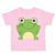 Toddler Clothes Green Smiling Frog Funny Toddler Shirt Baby Clothes Cotton