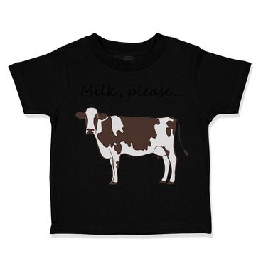 Toddler Clothes Milk Please Cow Farm Toddler Shirt Baby Clothes Cotton