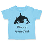 Toddler Clothes Mommy's Great Catch Shark Ocean Sea Life Toddler Shirt Cotton