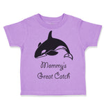 Toddler Clothes Mommy's Great Catch Shark Ocean Sea Life Toddler Shirt Cotton