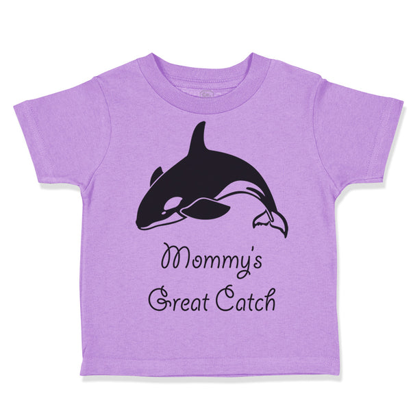 Toddler Clothes Mommy's Great Catch Shark Ocean Sea Life Toddler Shirt Cotton
