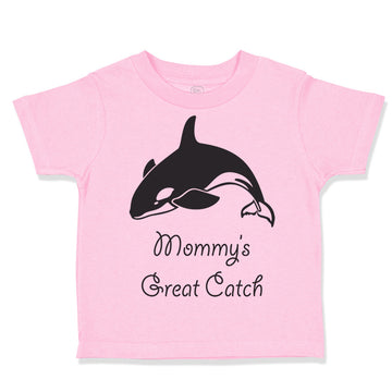 Toddler Clothes Mommy's Great Catch Shark Ocean Sea Life Toddler Shirt Cotton