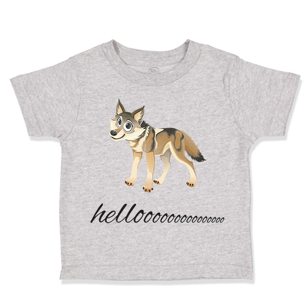 Hellooooo Coyote Animal Funny Humor