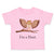 Toddler Clothes I'M A Hoot Owl Baby Funny Humor Toddler Shirt Cotton