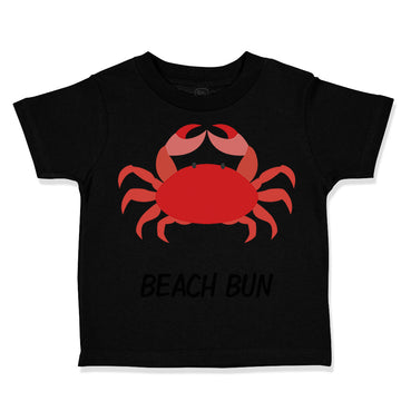 Toddler Clothes Beach Bum Crab Ocean Sea Life Toddler Shirt Baby Clothes Cotton