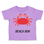 Toddler Clothes Beach Bum Crab Ocean Sea Life Toddler Shirt Baby Clothes Cotton