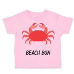 Toddler Clothes Beach Bum Crab Ocean Sea Life Toddler Shirt Baby Clothes Cotton