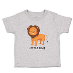 Toddler Clothes Lion Little King Animals Safari Toddler Shirt Cotton