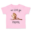 Toddler Clothes Owl Love You Forever Funny Humor Toddler Shirt Cotton