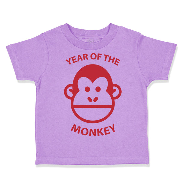 Toddler Clothes Year of The Monkey Safari Toddler Shirt Baby Clothes Cotton