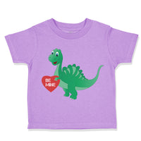 Toddler Clothes Valentine Dragon Be Mine Dinosaurs Dino Trex Toddler Shirt