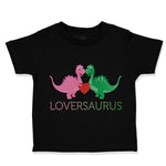 Toddler Clothes Loversaurus Valentines Heart Love Dinosaurs Dino Trex Cotton