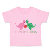 Toddler Clothes Loversaurus Valentines Heart Love Dinosaurs Dino Trex Cotton