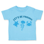 Toddler Clothes Let's Be Friends Shark S Ocean Sea Life Toddler Shirt Cotton