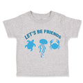 Toddler Clothes Let's Be Friends Shark S Ocean Sea Life Toddler Shirt Cotton