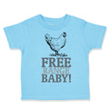 Toddler Clothes Free Range Baby! Chicken Farm Toddler Shirt Baby Clothes Cotton