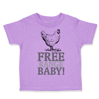 Toddler Clothes Free Range Baby! Chicken Farm Toddler Shirt Baby Clothes Cotton